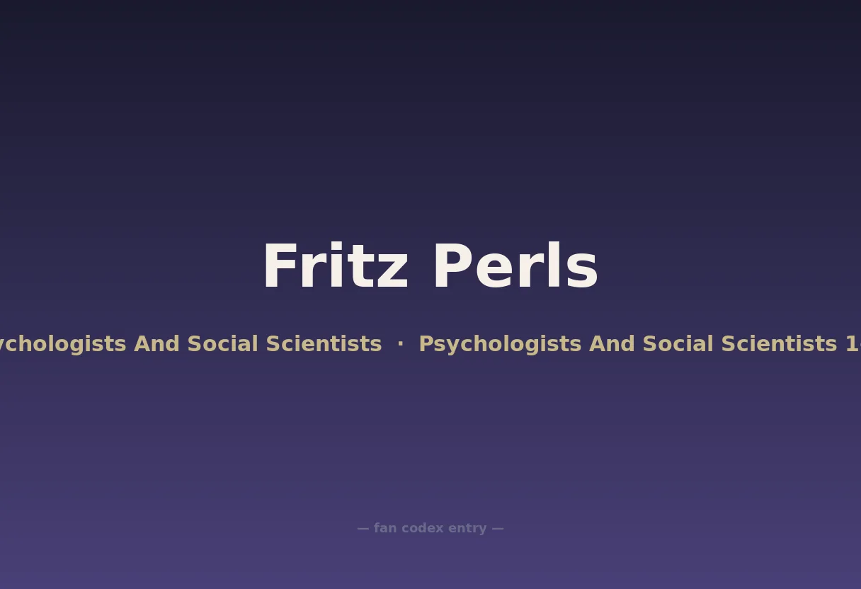 Fritz Perls