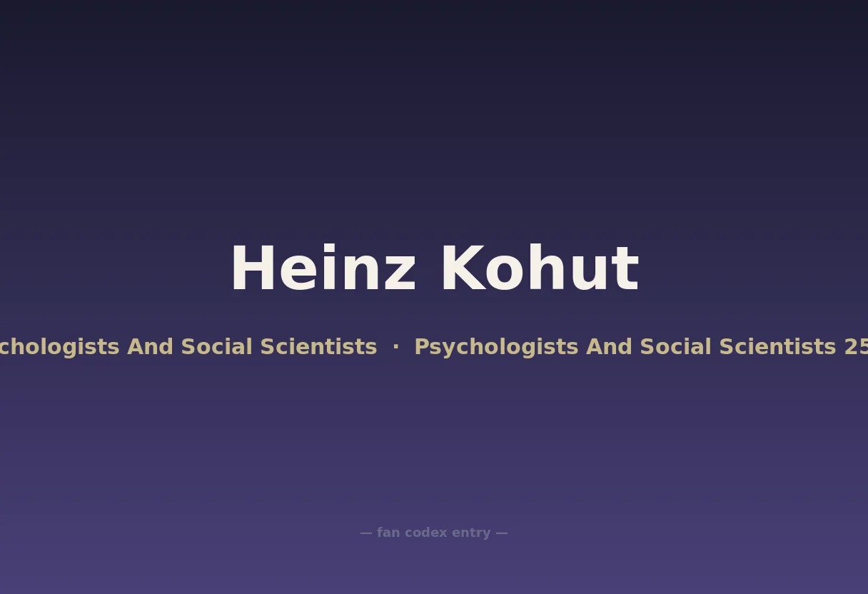 Heinz Kohut